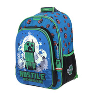 MOCHILA ESCOLAR CHENSON MINECRAFT JOLLYZA MC65699-9
