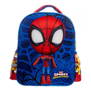 Mochila 3D Preescolar Chica Kinder Ruz Marvel Spiderman Hombre Araña FRET 179424