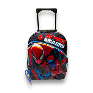 Mochila Ruedas Escolar Grande Primaria Ruz Marvel Spiderman Hombre Araña 177510