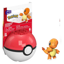 Cargar imagen en el visor de la galería, Bloques Pokémon 1 Pokébola Charmander Mega GVK62
