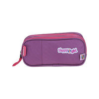 Lapicera Estuche Escolar Triple Chenson Happy Girl Avellana