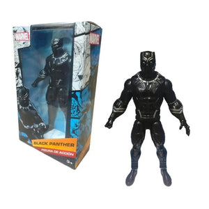 Figura Heroe Pantera Negra Super Heroe Accion Avengers Marvel 22cm Juguete de Importacion T378853