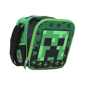 Set de Mochila Lonchera Lapicera Para Niño Escolar Primaria Minecraft Dupper MC66084