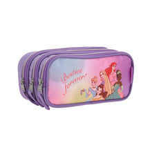 Cargar imagen en el visor de la galería, Lapicera Estuche Chenson Triple Cierre Disney Princesa PR70556-V Princs
