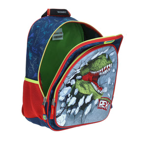 Mochila Escolar Grande Chenson Dinosaurio T-Rex CO65609-9