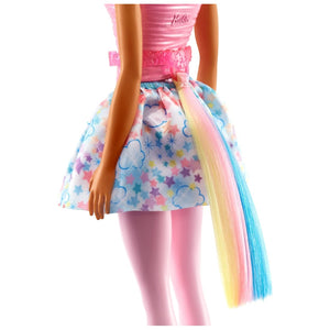 Barbie Dreamtopia Unicornio Muñeca Cuerno HGR21 Mattel