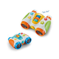 CYC Binoculares Para bebe con Luz y Sonido Didactico Juguete de Importación QF366-048
