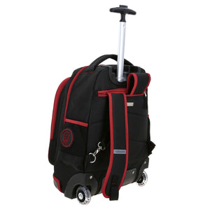 Mochila Grande Con Ruedas Y Luces Led Chenson Miles Morales Marvel Caps MM70223-3