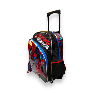 Mochila Ruedas Escolar Grande Primaria Ruz Marvel Spiderman Hombre Araña 177510