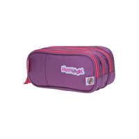 Lapicera Estuche Escolar Triple Chenson Happy Girl Avellana
