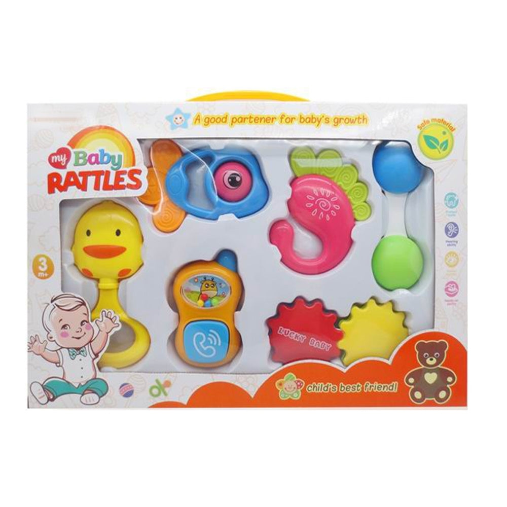 CYC Juego de 6 Sonajas para Bebe de Juguete de Importacion HP1159229