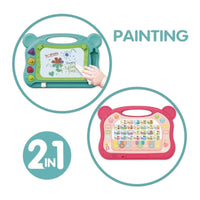 CYC Pizarron Magico Interactiva Con Piano musical 2 en 1 Juguete Didactico Juguete de Importacion 688-35
