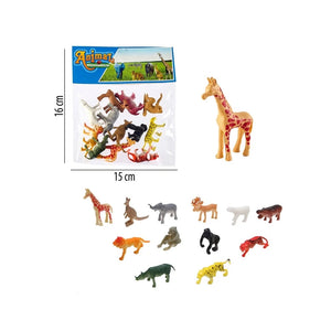 CYC Set de Animales Maqueta Selva Juguete De Importación SH22072377