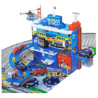 CYC Autopista Estacion de Policia Portatil Juguete de Importacion T373352
