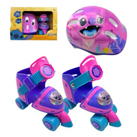 CYC Patines Roller Disney Stitch Angela 4 Ruedas 15-18 Juguete De Importacion 12400-AN

