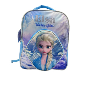 Mochila 3D Grande Escolar Primaria Disney Frozen Elsa Ruz WINTER 178118