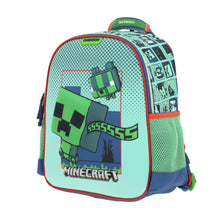 Cargar imagen en el visor de la galería, Mochila Chica Chenson Preescolar Kinder Minecraft BLIPER MC66010-9
