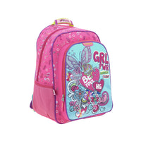 Mochila Grande Rosa Chenson Happy Girl Primaria AWATA para niña Porta tablet de hasta 10″.
