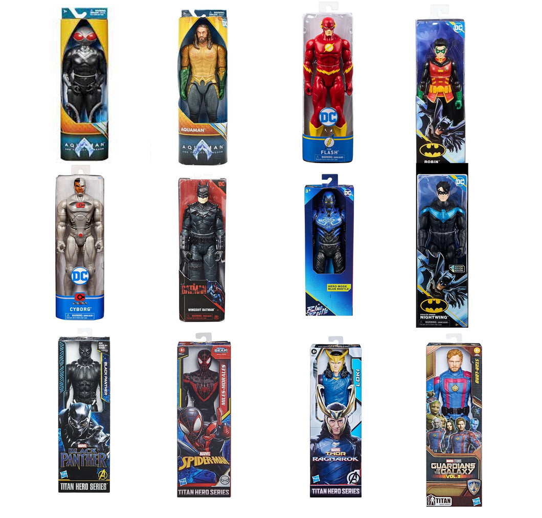 6 Super Heroe Figura Avengers Liga Justicia Hasbro Spin Master