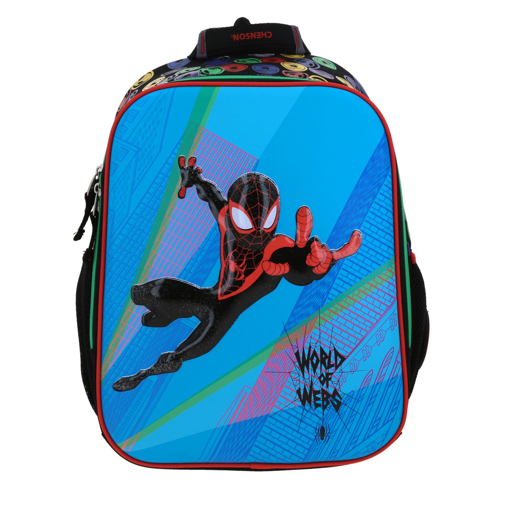 Mochila Chica Chenson Escolar Kinder Miles Morales MM70324-3 Feiquer