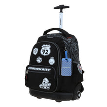 Cargar imagen en el visor de la galería, Mochila Grande Con Ruedas Y Luces Led Chenson Mario Bros MB70574-3 Racer
