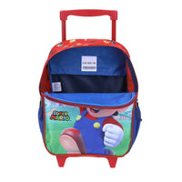 Mochila Con Ruedas Chica Chenson Mario Bros Preescolar Kinder MB65714-9