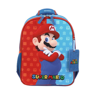 Mochila Chica Preescolar Kinder Chenson Mario Bros Dulp MB66081-9