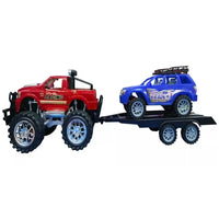 CYC Camioneta Pick Up Con Remolque Carro De Friccion Juguete de Importacion HP1052650