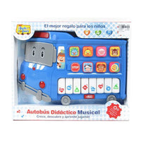 CYC Piano Autobus Didáctico Musical Para Bebe Juguete De Importacion T376650

