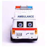 CYC Ambulancia De Friccion Emergencias Camioneta Juguete Importacion SH143756
