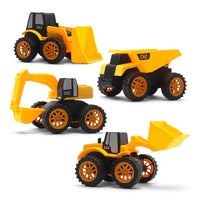 CYC Set 4 Camiones de Construccion Juguete de Importación
