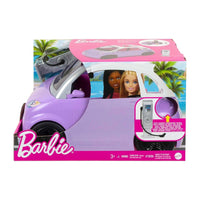 Auto Glam Muñeca Barbie Estate Coche Convertible HBT92 Mattel
