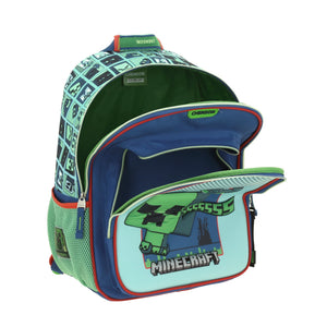 Mochila Escolar Grande Primaria Chenson Minecraft BLIPER MC66007-9