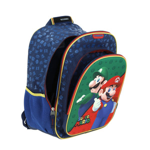 Mochila Grande Escolar Chenson Mario Bros MB65867-9