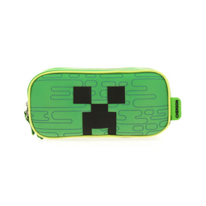 Lapicera Estuche Triple Escolar Chenson Minecraft Muff MC66258-G