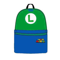 Mochila Escolar Grande Chenson Mario Bros Logo Luigi Tonsky MB66505-G