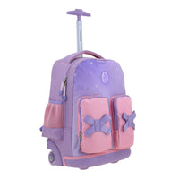 Mochila Chenson Con Ruedas Y Luces Led Disney Princesas Ariel Escolar Primaria PR70635-V Stardust
