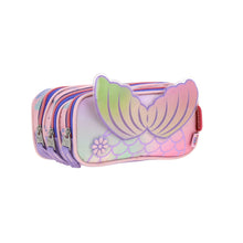 Cargar imagen en el visor de la galería, Lapicera Estuche Chenson Triple Cierre Sirena Happy Girl Syl HG66382-I
