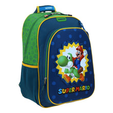 Cargar imagen en el visor de la galería, Mochila Grande Primaria Chenson Mario Bros Yoshi MB70626-9 Sploshi

