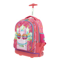 Mochila 3D Grande Chenson Baston y Ruedas Llama Happy Girl HG65935-P
