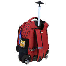 Cargar imagen en el visor de la galería, Mochila Grande Con Ruedas Y Luces Led Chenson Mario Bros Bowser MB70209-3 Bowie
