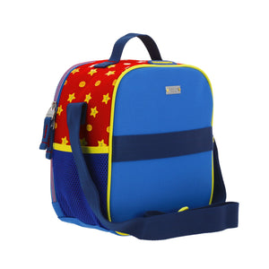 Set Chenson Mochila Lonchera Lapicera Para Niño Escolar Primaria Mario Bros Myst MB66265