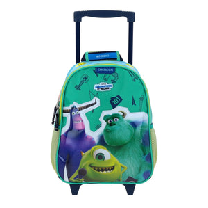 Mochila Con Ruedas Chica Chenson Preescolar Kinder Monster Ar Work Inc Aufter MW65977-9