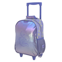 Mochila Chica Chenson Con Ruedas Preescolar Kinder Disney Princesas Sirenita Sia PR70613-V
