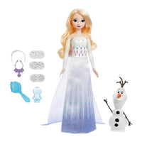 Muñeca Frozen Aventuras Elsa y Olaf HYH10
