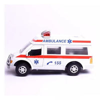 CYC Ambulancia De Friccion Emergencias Camioneta Juguete Importacion SH143756
