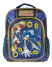 Cargar imagen en el visor de la galería, Mochila Escolar Grande Primaria Ruz Sonic 174817 Coleccion Rings
