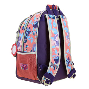 Mochila Grande Escolar Chenson Happy Girl Porta Laptop Clear HG66037-P