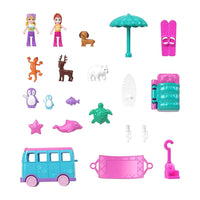Set De Juego Polly Pocket Aventura Sobre Ruedas JCC22
