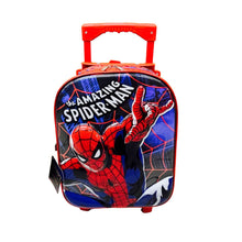 Cargar imagen en el visor de la galería, Mochila con Ruedas Preescolar Chica Kinder Ruz Marvel Hombre Araña Spiderman Fled 177276
